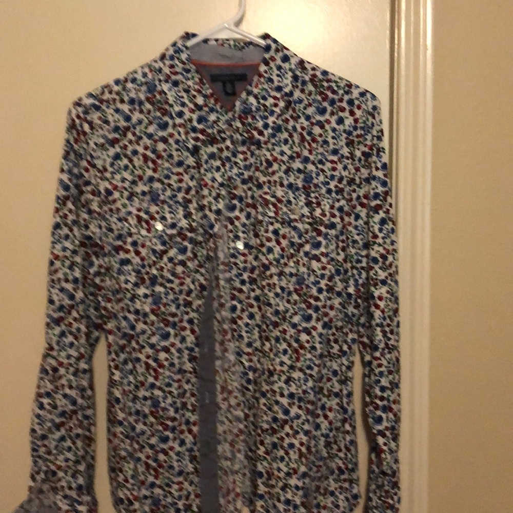 Tell me Hilfiger button down blouse